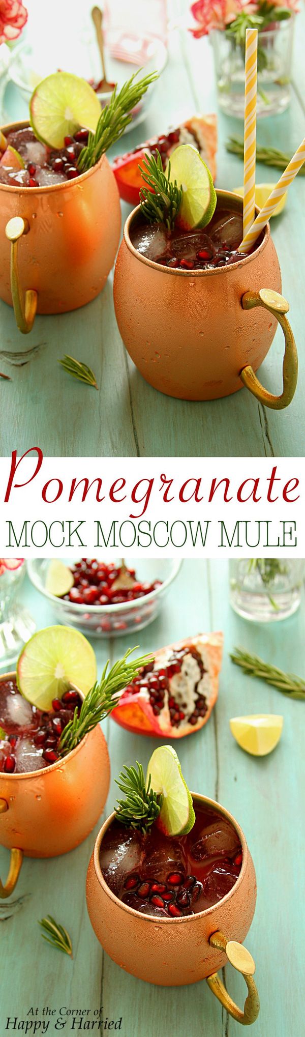 Pomegranate Mock Moscow Mule