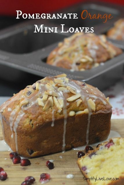 Pomegranate Orange Bread