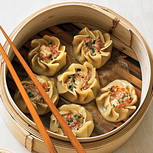 Pork and Shrimp Dumplings (Shu Mai