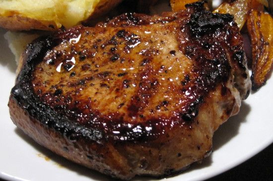 Pork Chops with Sweet and Sour Peppers