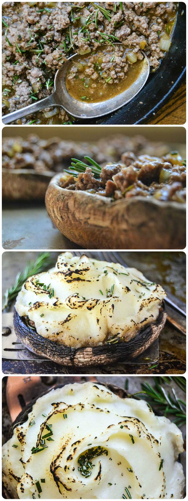 Portobello Shepherd’s Pies