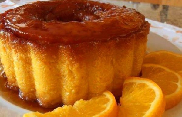 Portuguese Orange Pudding