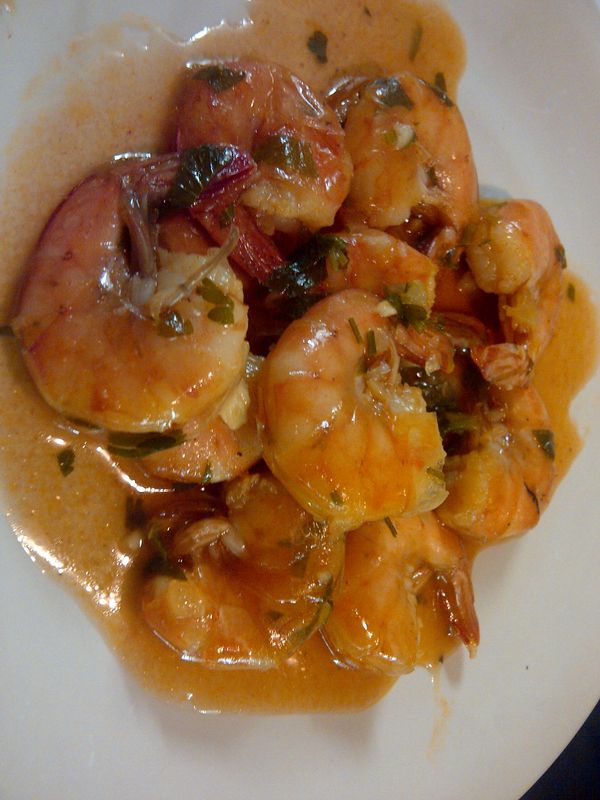 Portuguese Spicy Shrimp