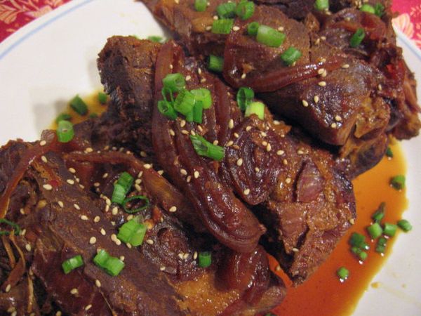 Pot Asian-Sesame Pork Ribs