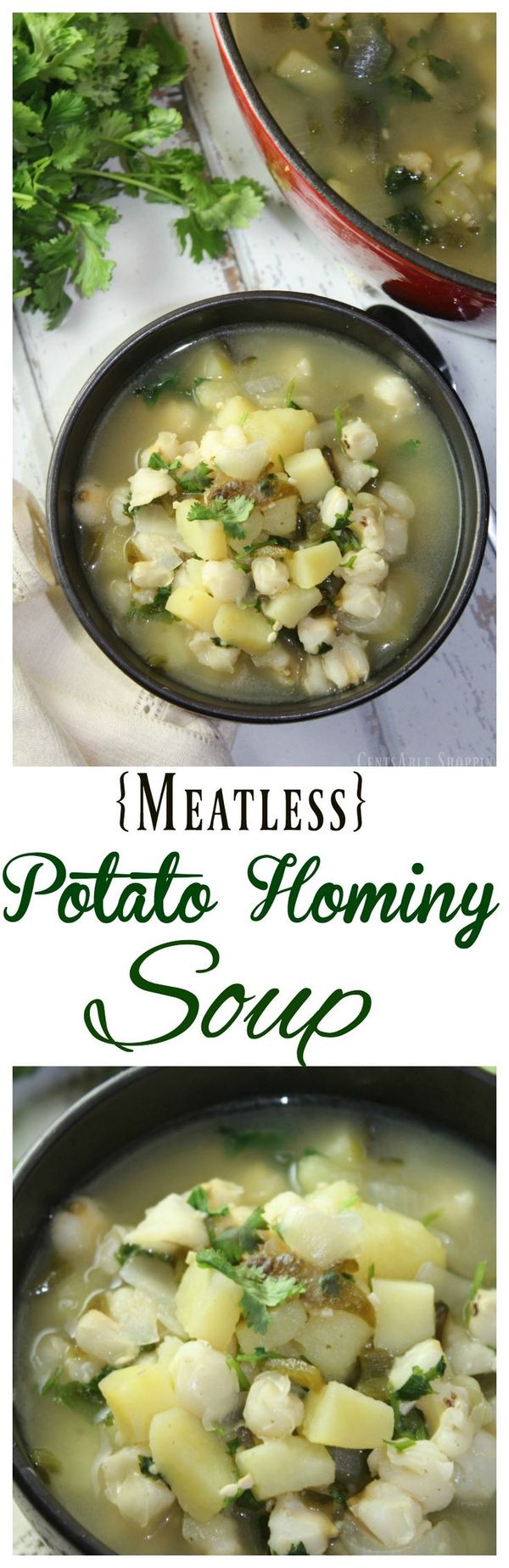 Potato Hominy Soup