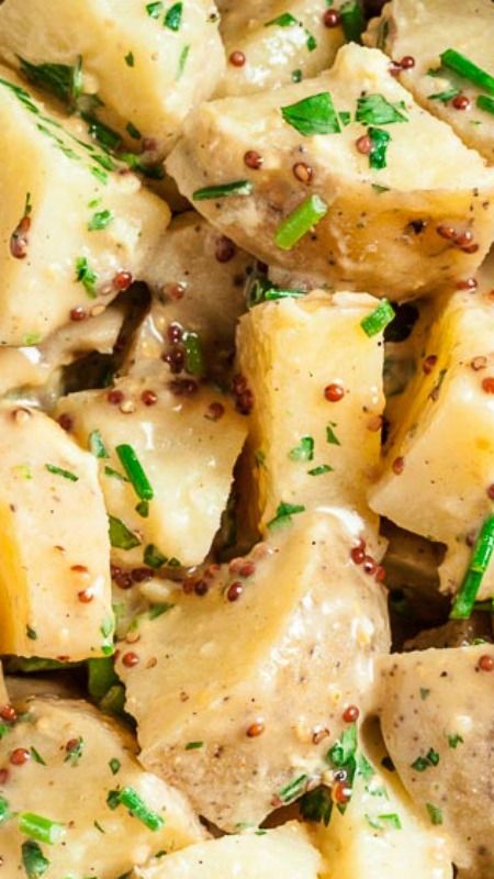 Potato Salad with Honey Mustard Vinaigrette