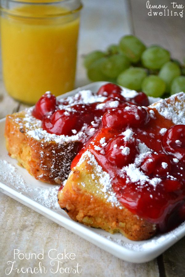 Pound Cake French Toast