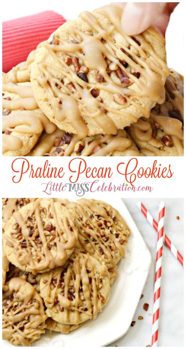 Praline Pecan Cookies