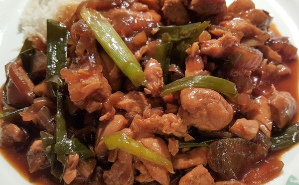 Pressure Cooker Bourbon Chicken