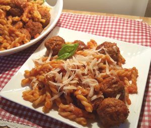 Pressure Cooker Soccer Mom Spaghetti and Meatballs