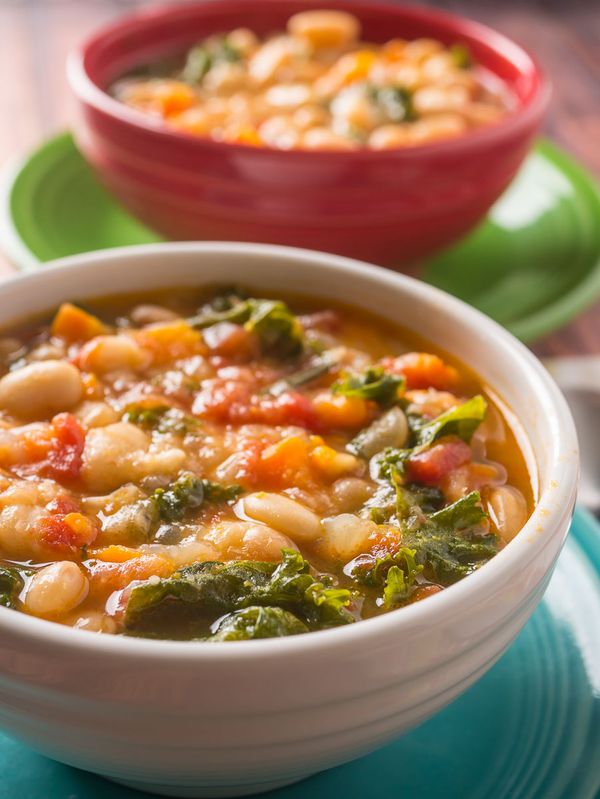 Pressure Cooker Tuscan Bean Soup