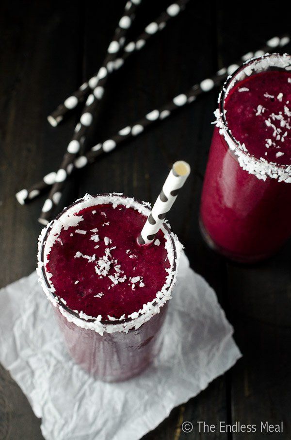 Pretty Coconut and Raw Beet Smoothie