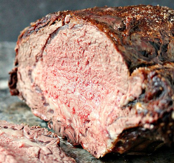 Prime Rib Roast with Red Wine Au Jus