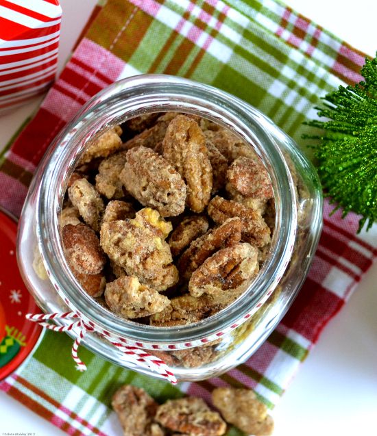 Progressive Dinner | Cinnamon Vanilla Candied Nuts| Country Door Giveaway