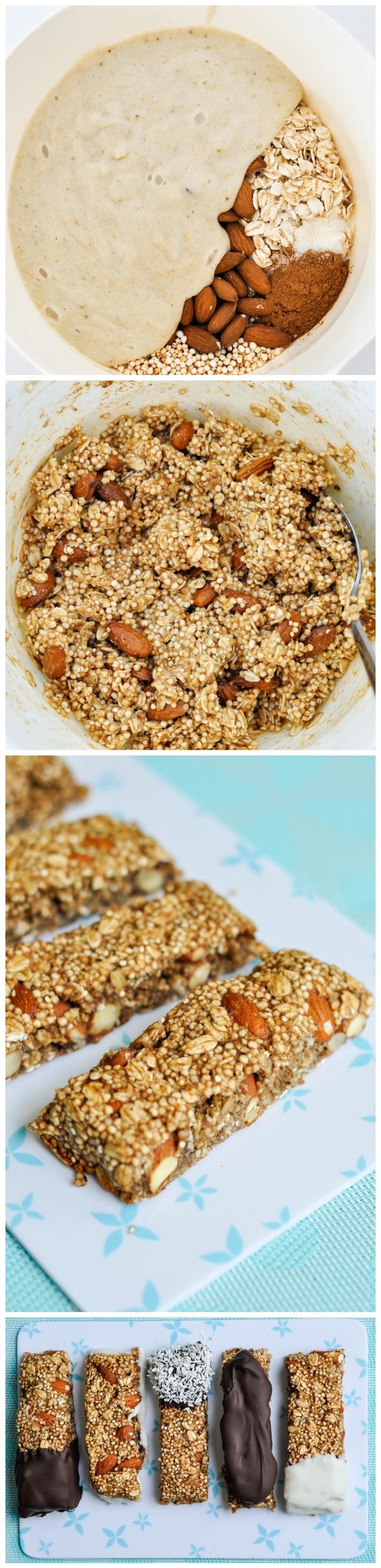 Puffed Quinoa Oat Bars