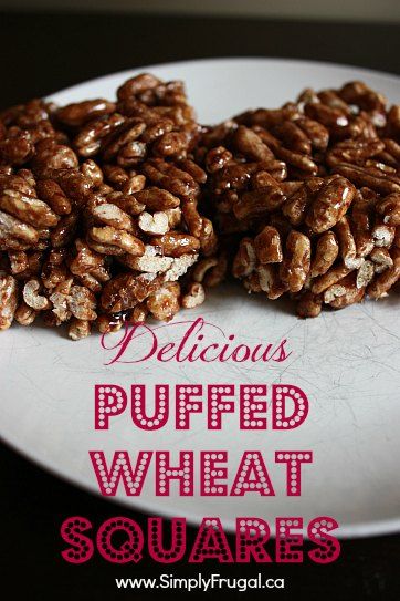 Puffed Wheat Squares