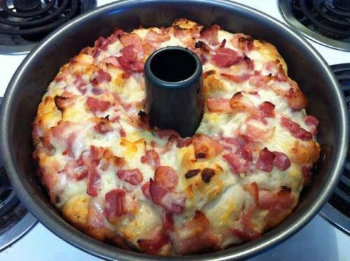 Pull Apart Bacon Bread