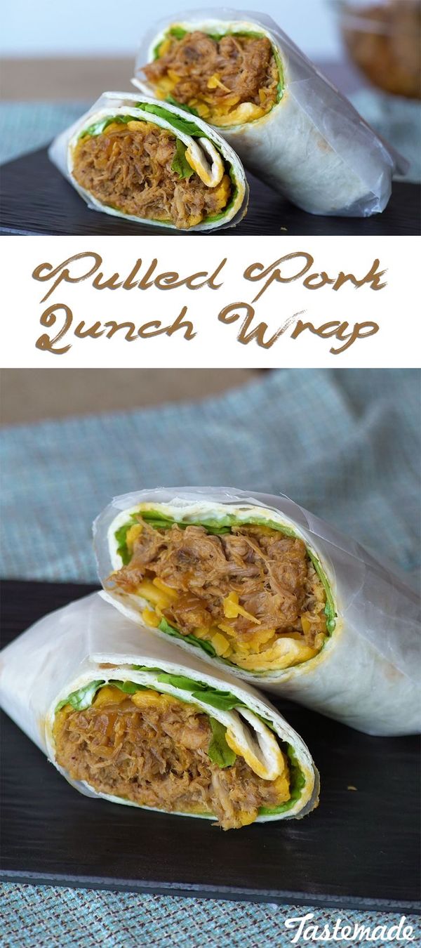 Pulled Pork Lunch Wrap