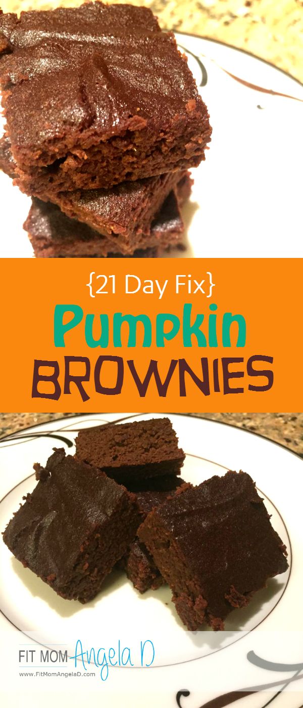 Pumpkin Brownies