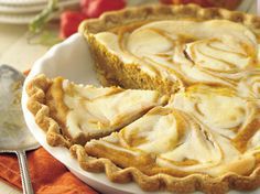 Pumpkin-Cream Cheese Pie