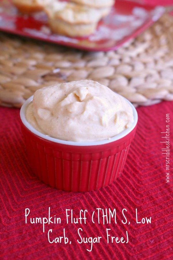 Pumpkin Fluff (THM S, Low Carb, Sugar Free