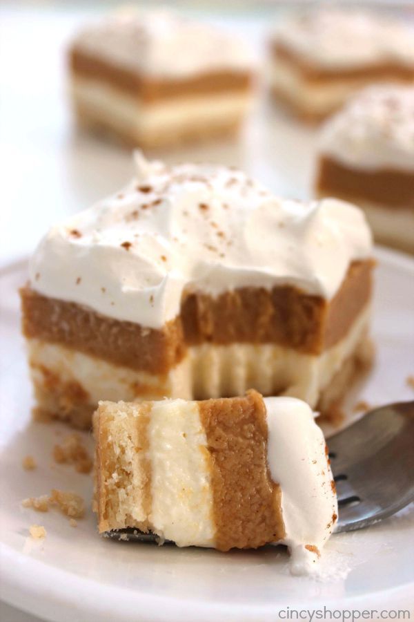 Pumpkin Lush Bars