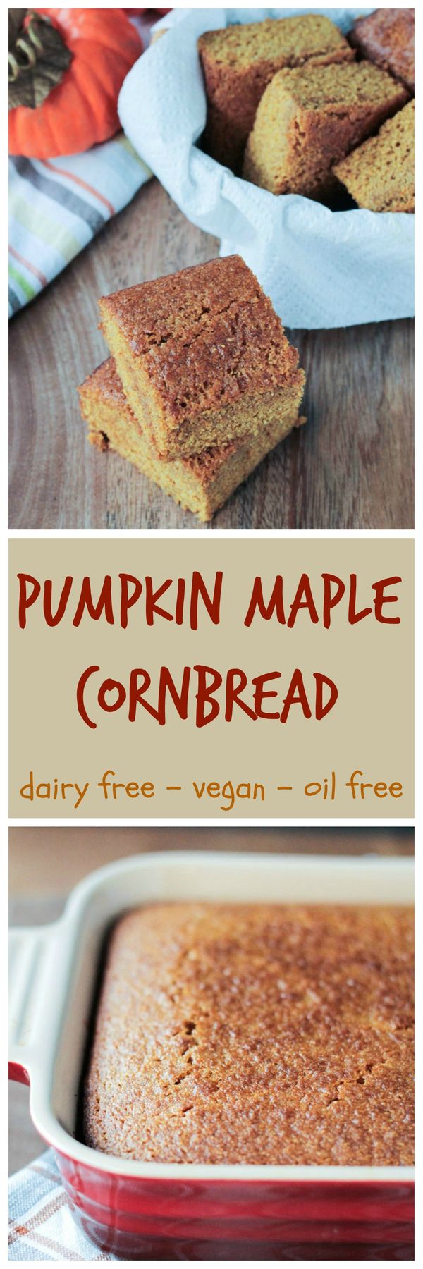 Pumpkin Maple Cornbread