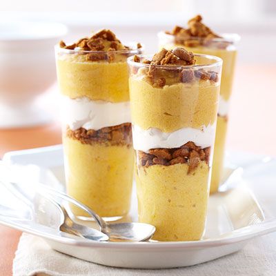 Pumpkin Mousse Parfaits