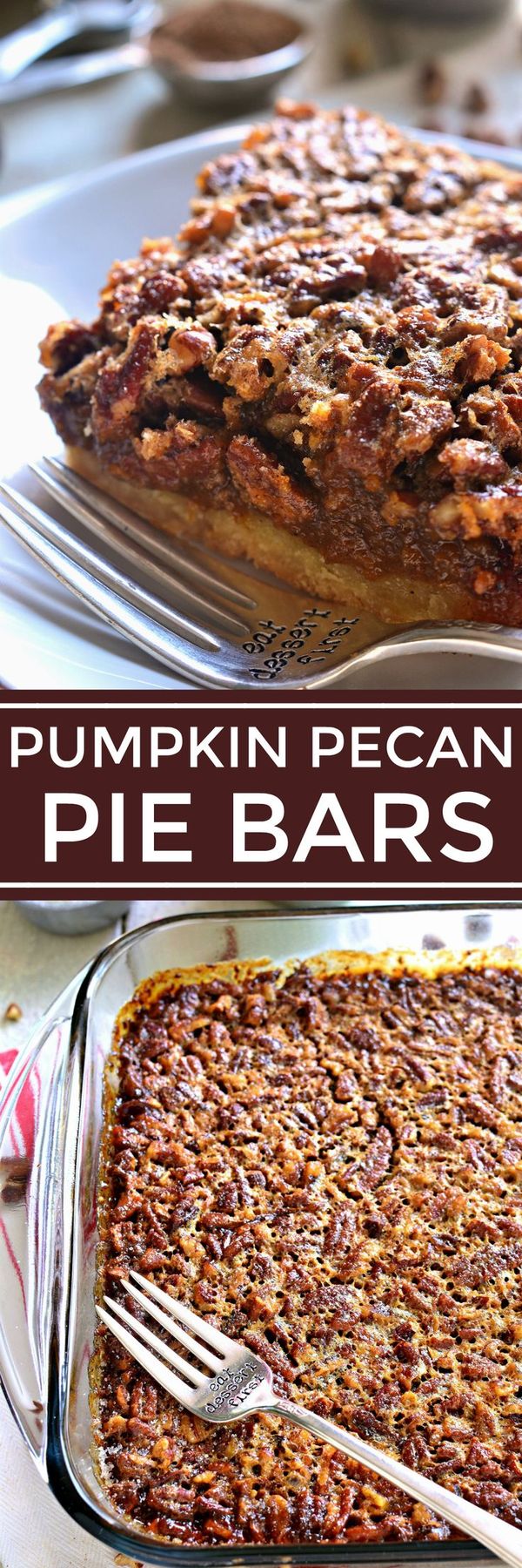 Pumpkin Pecan Pie Bars