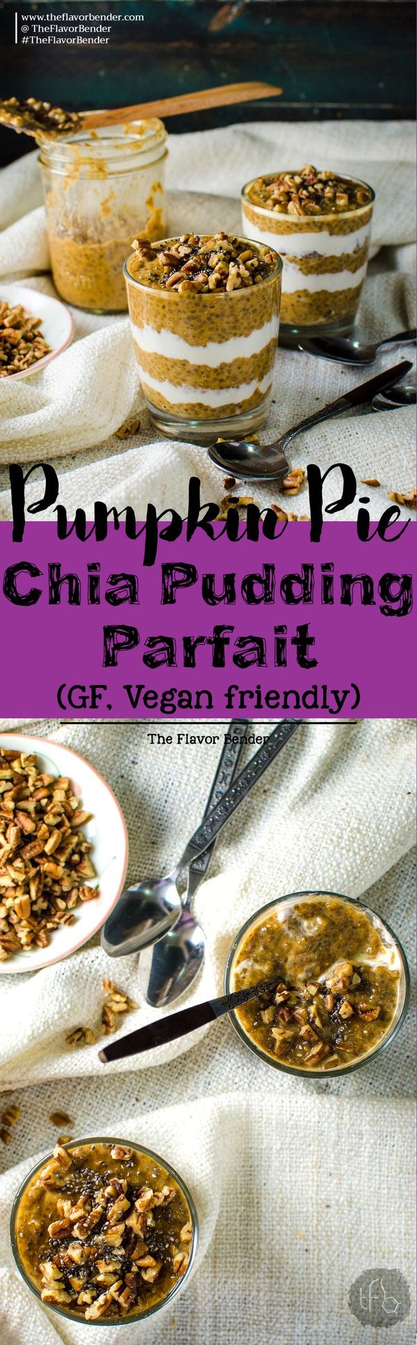 Pumpkin Pie Chia Pudding Parfait