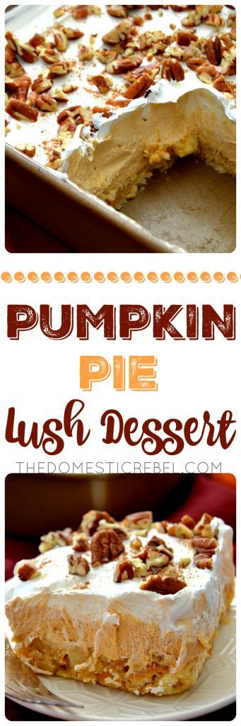 Pumpkin Pie Lush Dessert