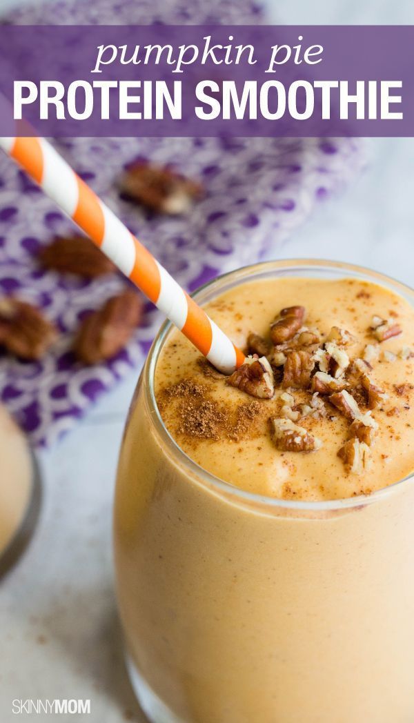 Pumpkin Pie Protein Smoothie