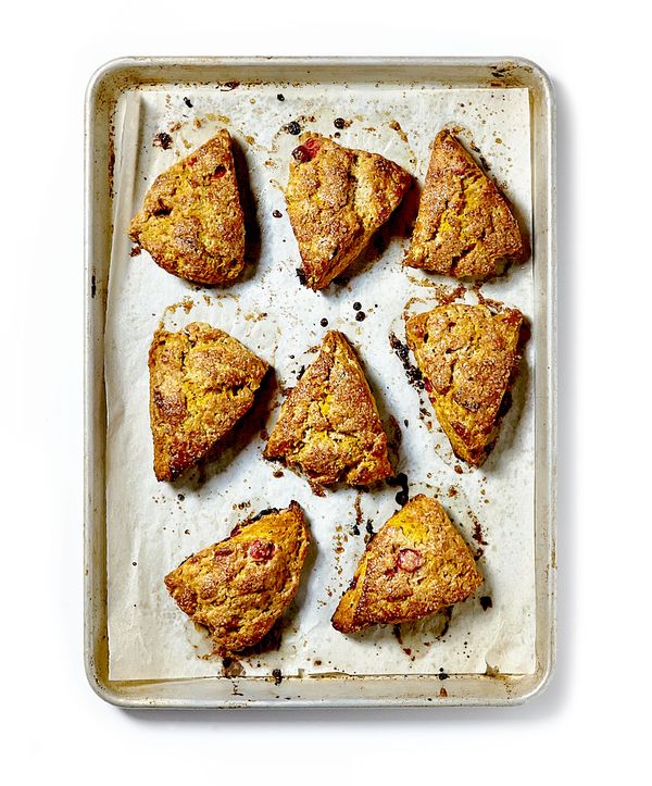 Pumpkin Scones with Cinnamon Butter