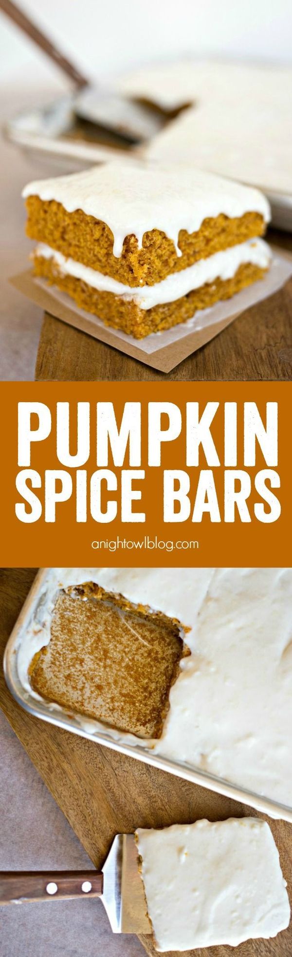 Pumpkin Spice Bars