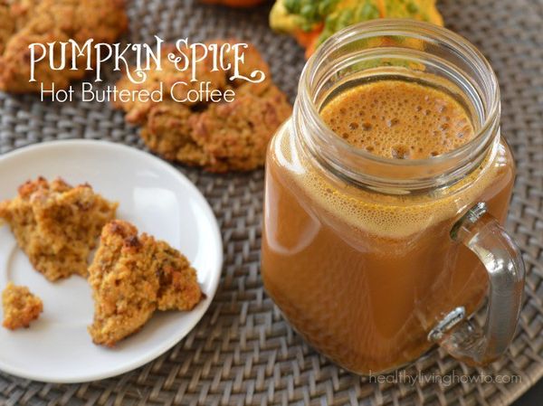 Pumpkin Spice Hot Buttered Coffee