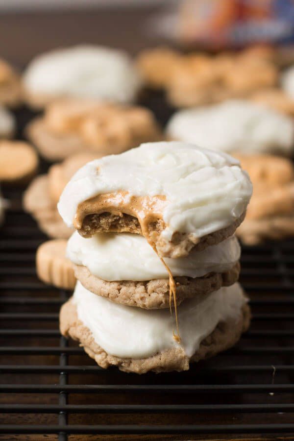 Pumpkin Spice Marshmallow Cookies