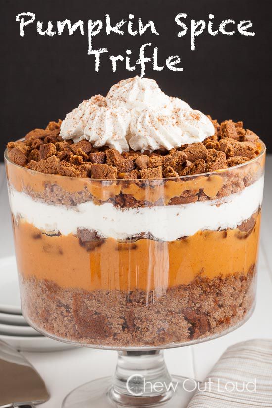 Pumpkin Spice Trifle