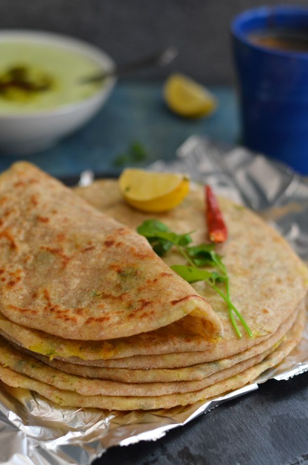 Punjabi Aloo paratha | Stuffed unleavened flatbread