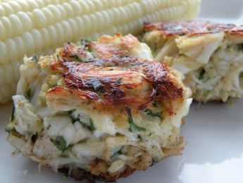 Pure and Simple Crab Cakes