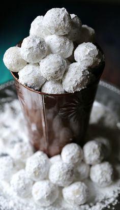 Quick & Easy No Bake Peanut Butter Snowballs