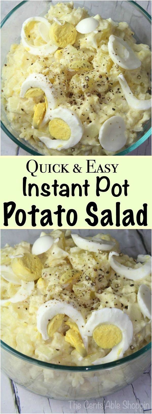 Quick & Easy Potato Salad in the Instant Pot