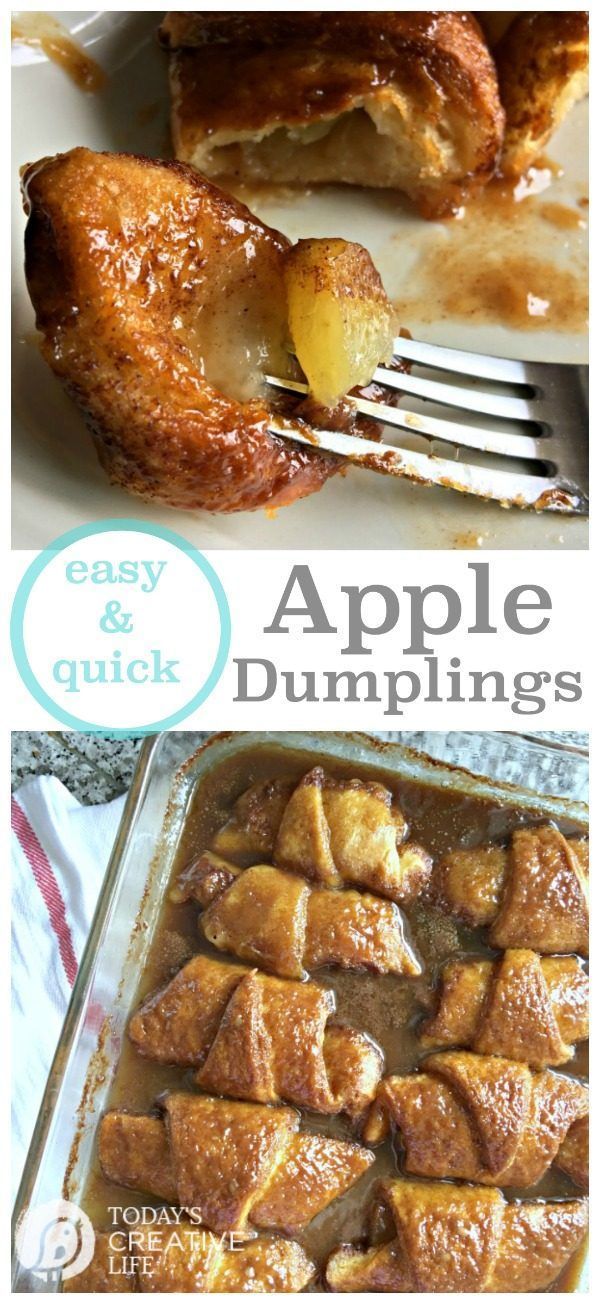 Quick and Easy Apple Dumpling