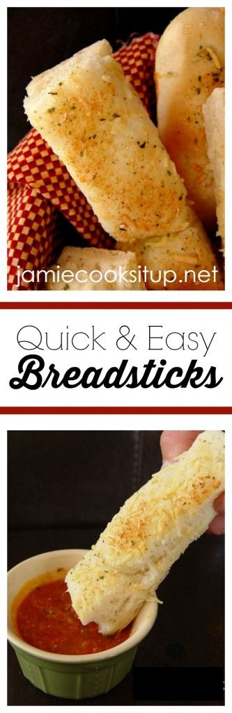 Quick and Easy Breadsticks