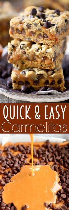 Quick and Easy Carmelitas