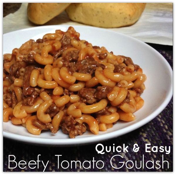 Quick and Easy Goulash