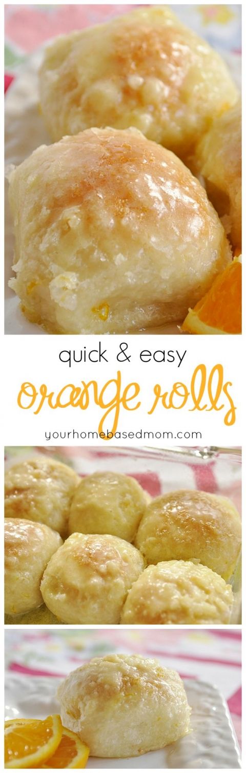 Quick and Easy Orange Rolls