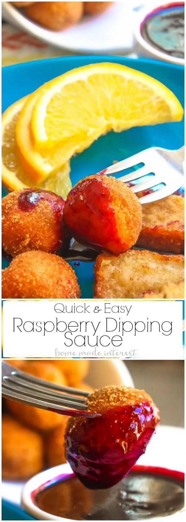 Quick and Easy Raspberry Dipping Sauce