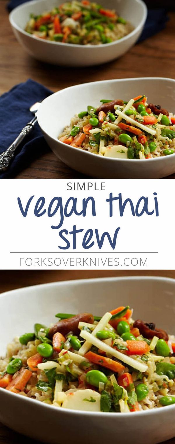 Quick and Easy Thai Vegetable Stew