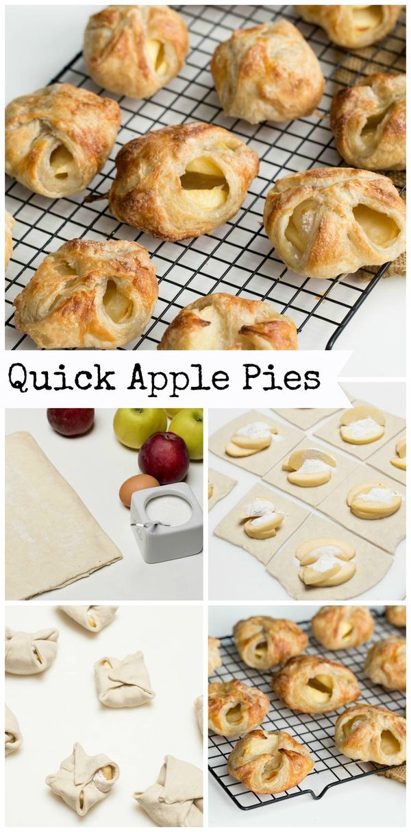 Quick Apple Pies