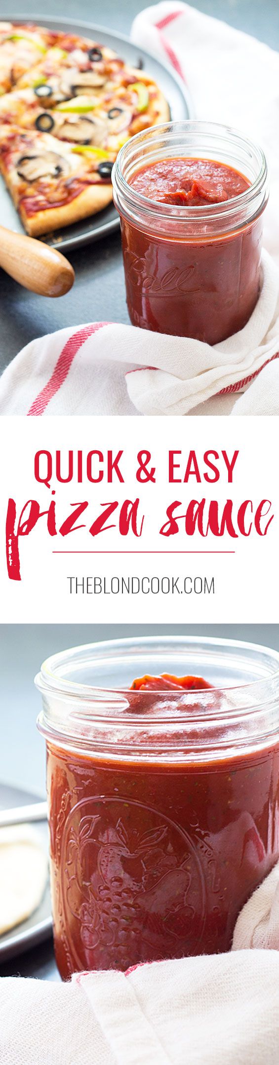 Quick Homemade Pizza Sauce